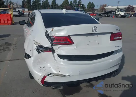 2018 Acura Tlx Tech Pkg из США, поврежденный, VIN 19UUB3F58JA003080